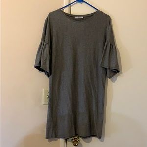 ZARA Trafaluc T-Shirt Stripe Black and White Dress